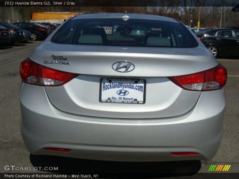 Silver / Gray 2012 Hyundai Elantra GLS