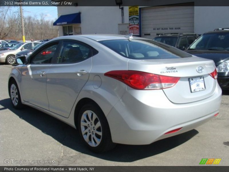 Silver / Gray 2012 Hyundai Elantra GLS