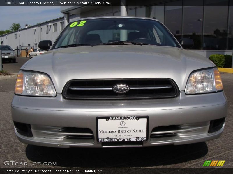 Silver Stone Metallic / Dark Gray 2002 Subaru Legacy L Sedan