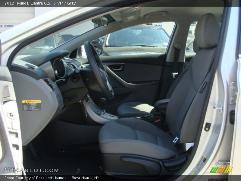 Silver / Gray 2012 Hyundai Elantra GLS