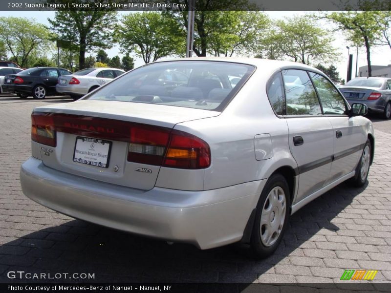 Silver Stone Metallic / Dark Gray 2002 Subaru Legacy L Sedan