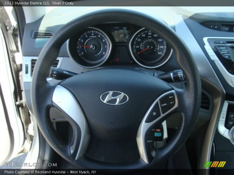 Silver / Gray 2012 Hyundai Elantra GLS
