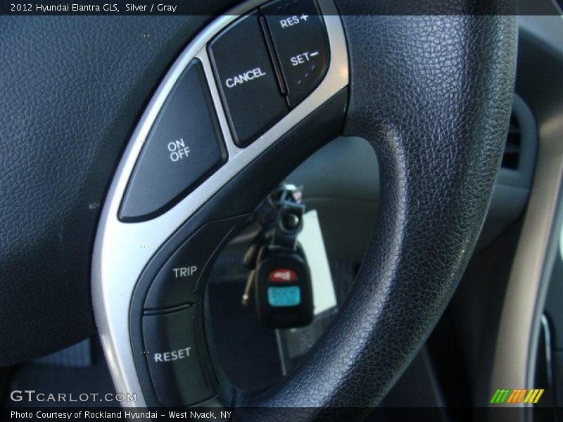 Silver / Gray 2012 Hyundai Elantra GLS