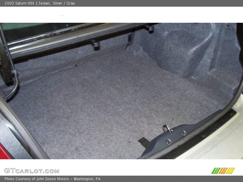 Silver / Gray 2003 Saturn ION 1 Sedan