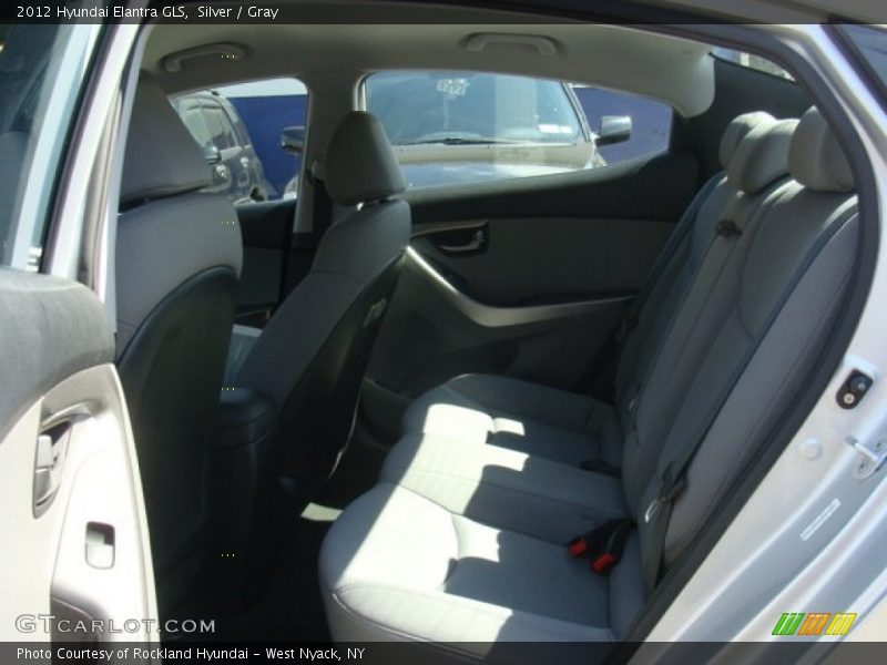Silver / Gray 2012 Hyundai Elantra GLS