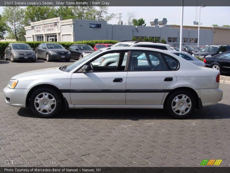 Silver Stone Metallic / Dark Gray 2002 Subaru Legacy L Sedan