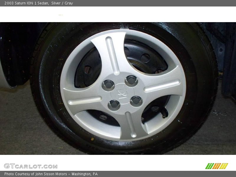 Silver / Gray 2003 Saturn ION 1 Sedan