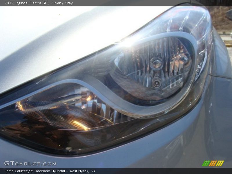 Silver / Gray 2012 Hyundai Elantra GLS