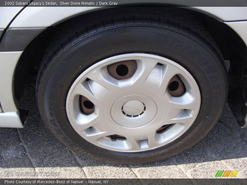 Silver Stone Metallic / Dark Gray 2002 Subaru Legacy L Sedan