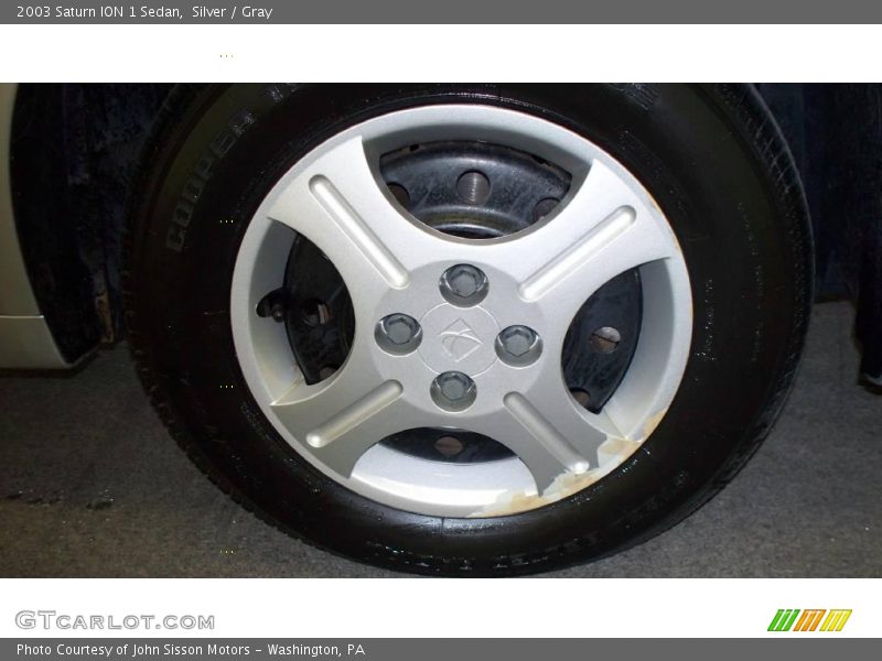 Silver / Gray 2003 Saturn ION 1 Sedan