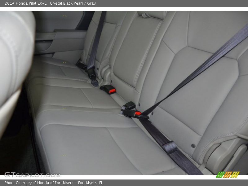 Crystal Black Pearl / Gray 2014 Honda Pilot EX-L