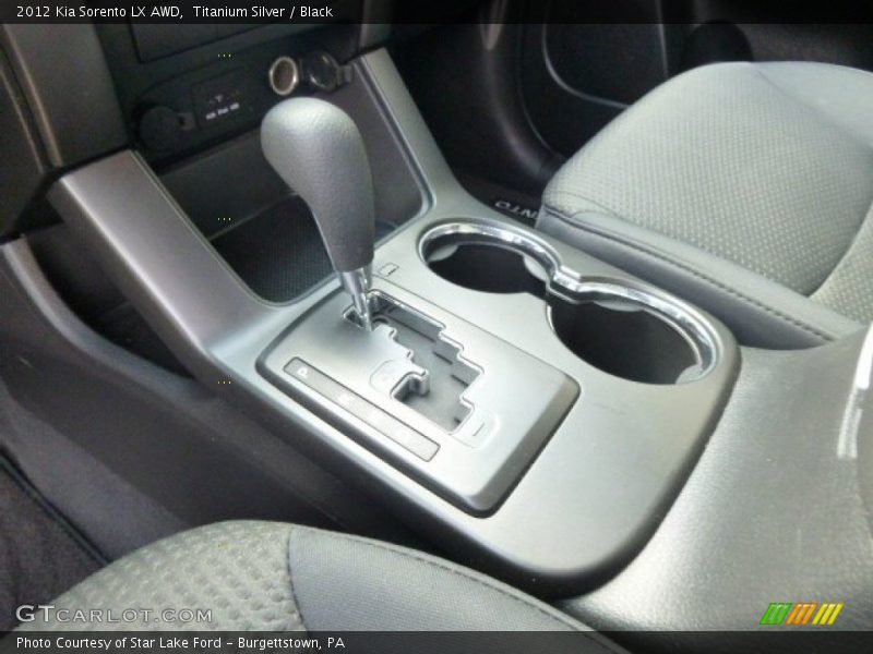 Titanium Silver / Black 2012 Kia Sorento LX AWD