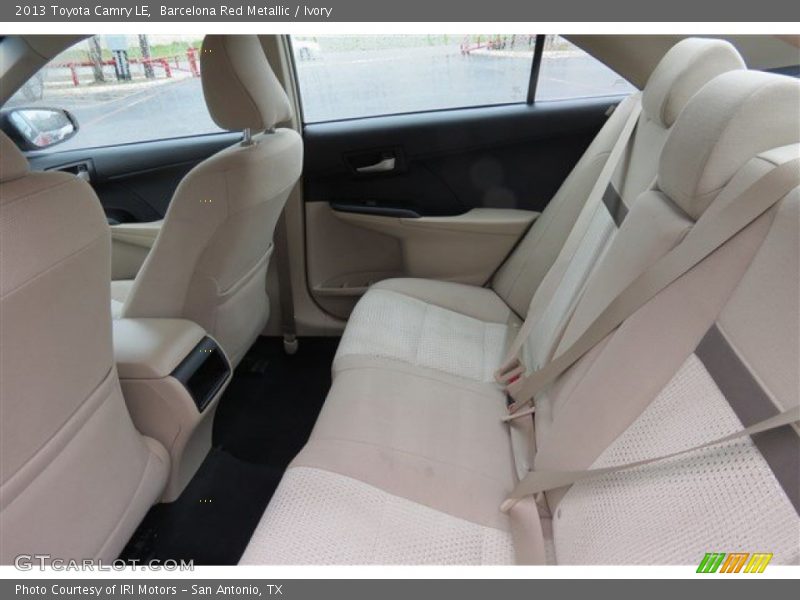 Barcelona Red Metallic / Ivory 2013 Toyota Camry LE