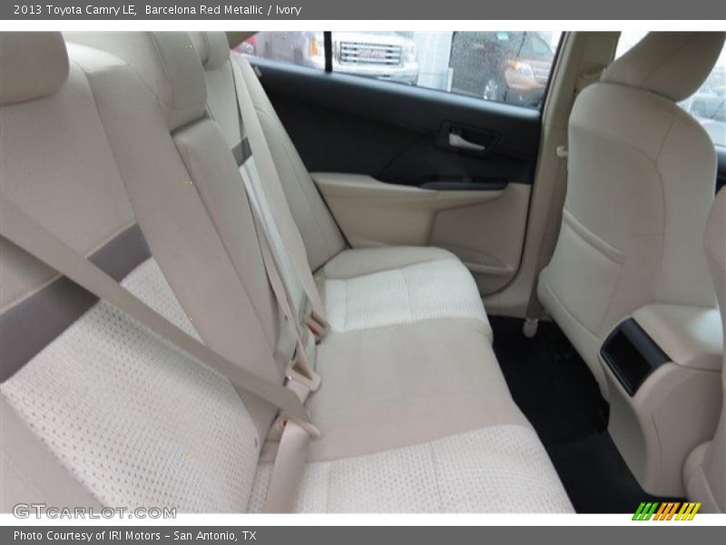 Barcelona Red Metallic / Ivory 2013 Toyota Camry LE