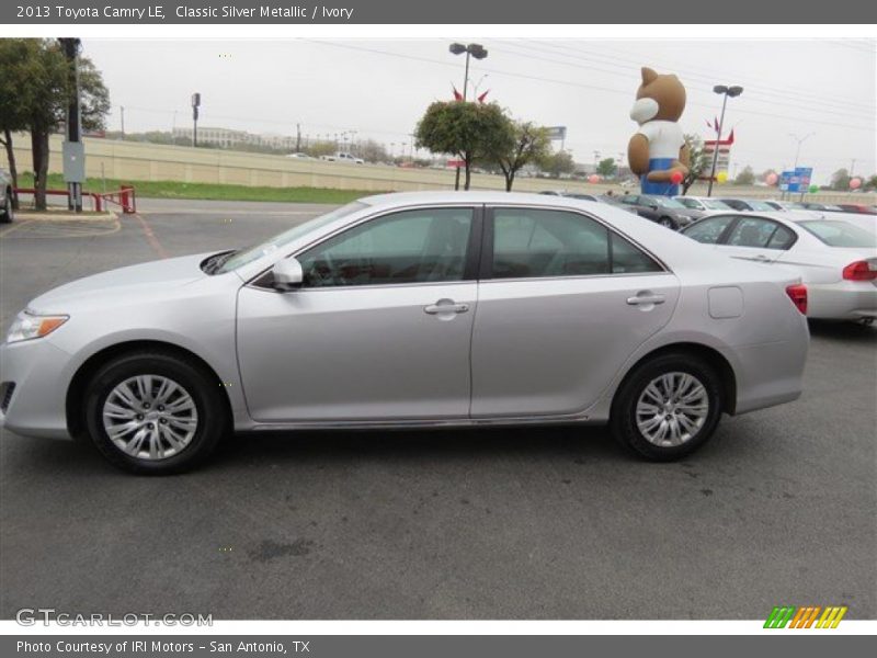 Classic Silver Metallic / Ivory 2013 Toyota Camry LE