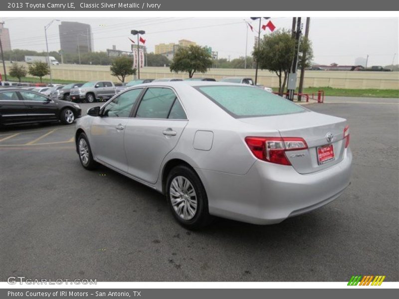 Classic Silver Metallic / Ivory 2013 Toyota Camry LE