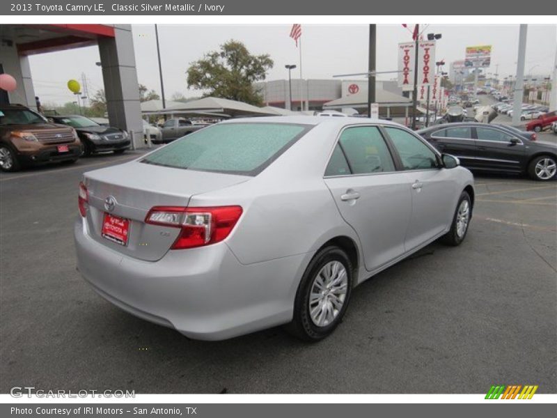 Classic Silver Metallic / Ivory 2013 Toyota Camry LE