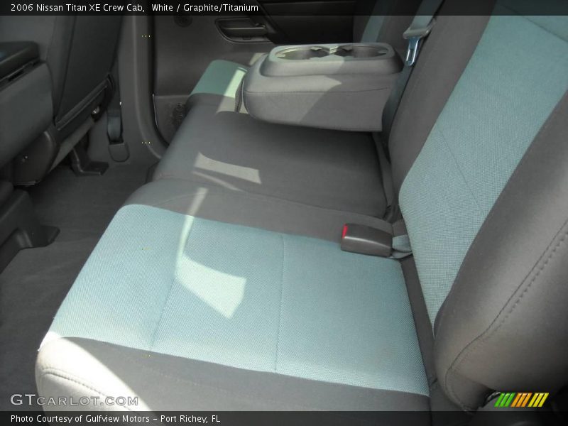 White / Graphite/Titanium 2006 Nissan Titan XE Crew Cab