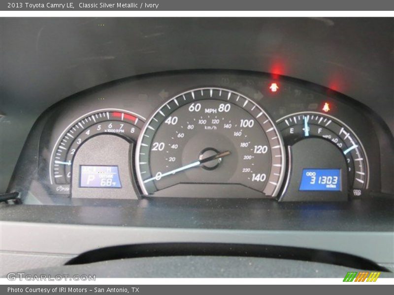 Classic Silver Metallic / Ivory 2013 Toyota Camry LE