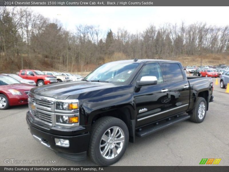 Black / High Country Saddle 2014 Chevrolet Silverado 1500 High Country Crew Cab 4x4