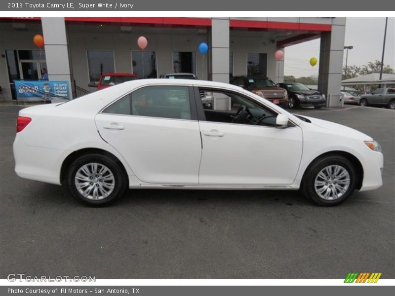 Super White / Ivory 2013 Toyota Camry LE