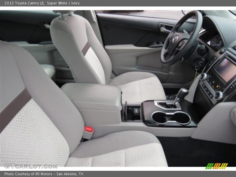 Super White / Ivory 2013 Toyota Camry LE