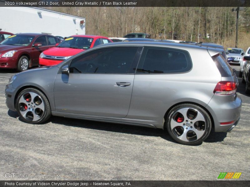 United Gray Metallic / Titan Black Leather 2010 Volkswagen GTI 2 Door