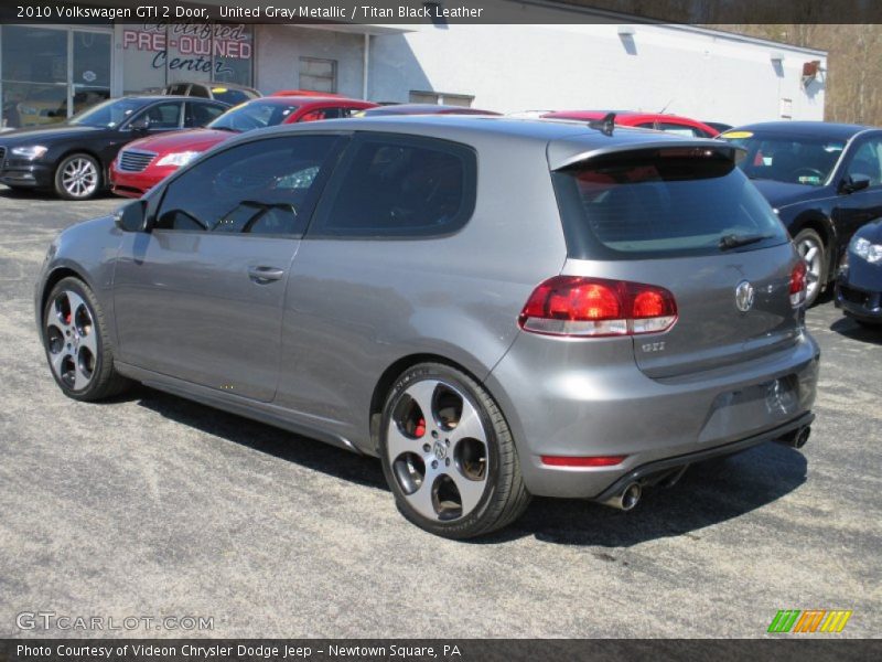 United Gray Metallic / Titan Black Leather 2010 Volkswagen GTI 2 Door