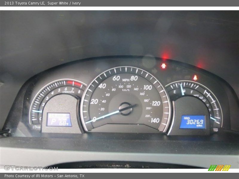 Super White / Ivory 2013 Toyota Camry LE