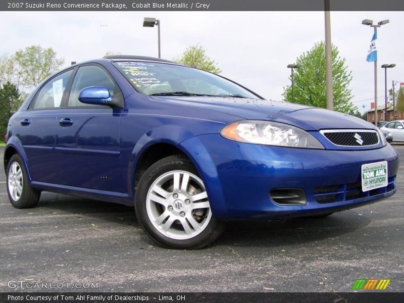 Cobalt Blue Metallic / Grey 2007 Suzuki Reno Convenience Package
