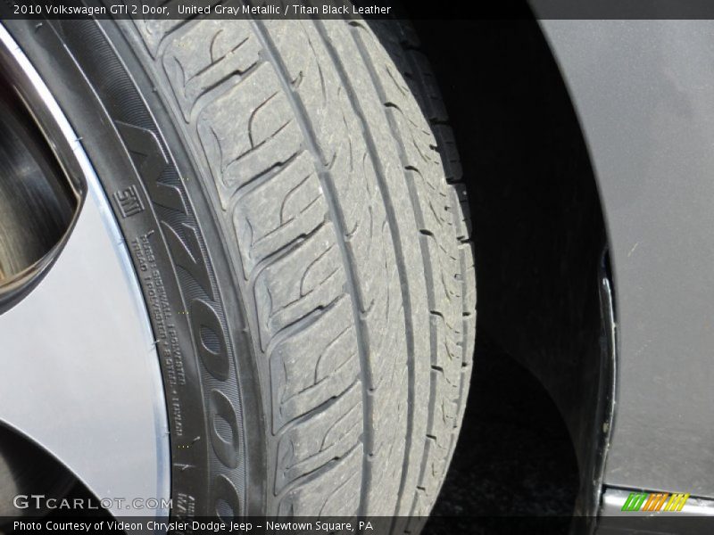 United Gray Metallic / Titan Black Leather 2010 Volkswagen GTI 2 Door