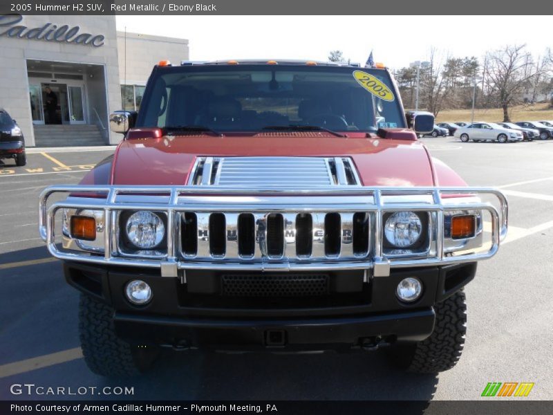 Red Metallic / Ebony Black 2005 Hummer H2 SUV