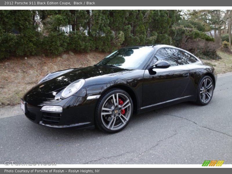 Black / Black 2012 Porsche 911 Black Edition Coupe