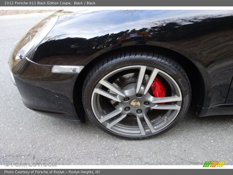 Black / Black 2012 Porsche 911 Black Edition Coupe