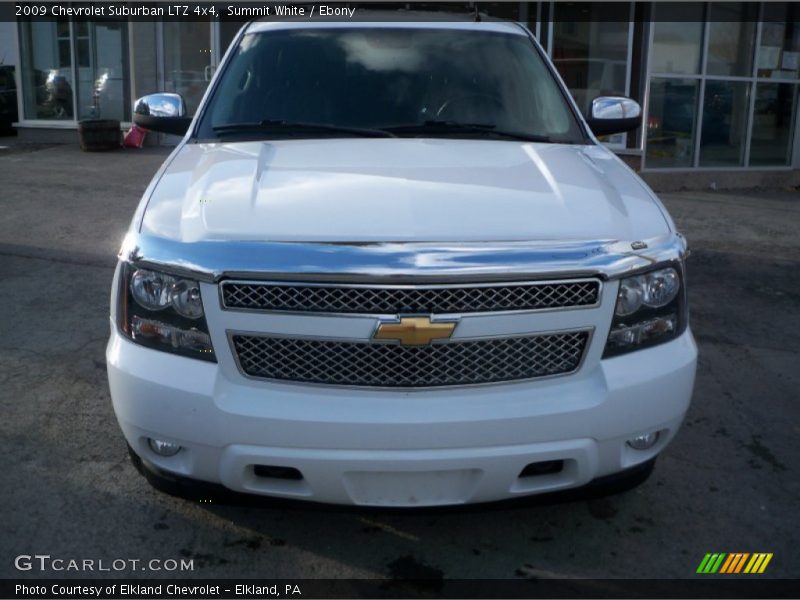 Summit White / Ebony 2009 Chevrolet Suburban LTZ 4x4