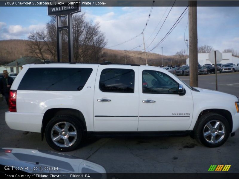 Summit White / Ebony 2009 Chevrolet Suburban LTZ 4x4