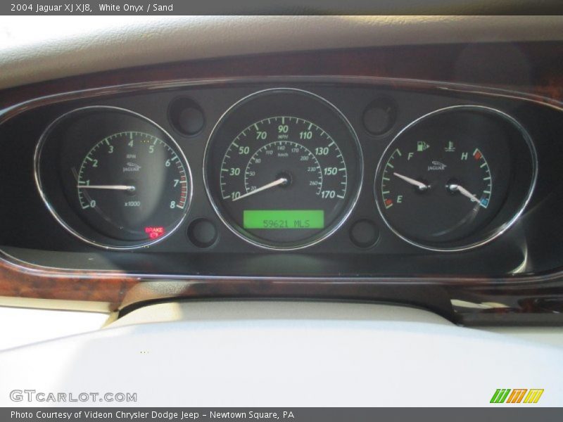  2004 XJ XJ8 XJ8 Gauges