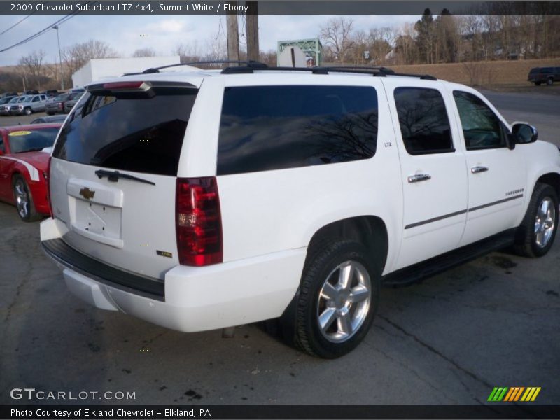 Summit White / Ebony 2009 Chevrolet Suburban LTZ 4x4