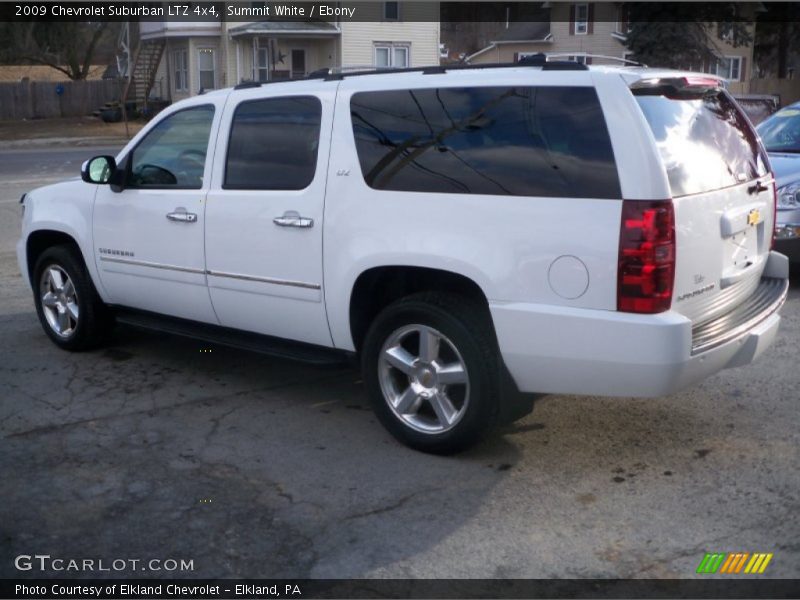Summit White / Ebony 2009 Chevrolet Suburban LTZ 4x4
