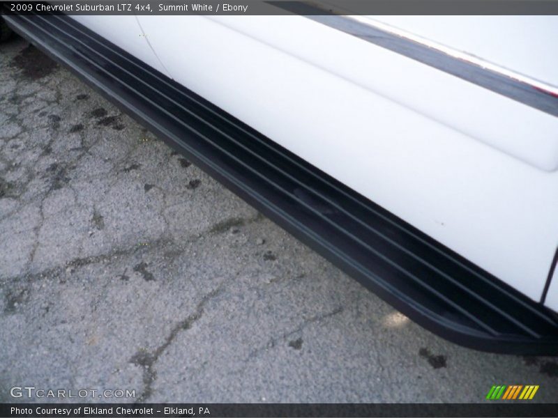 Summit White / Ebony 2009 Chevrolet Suburban LTZ 4x4