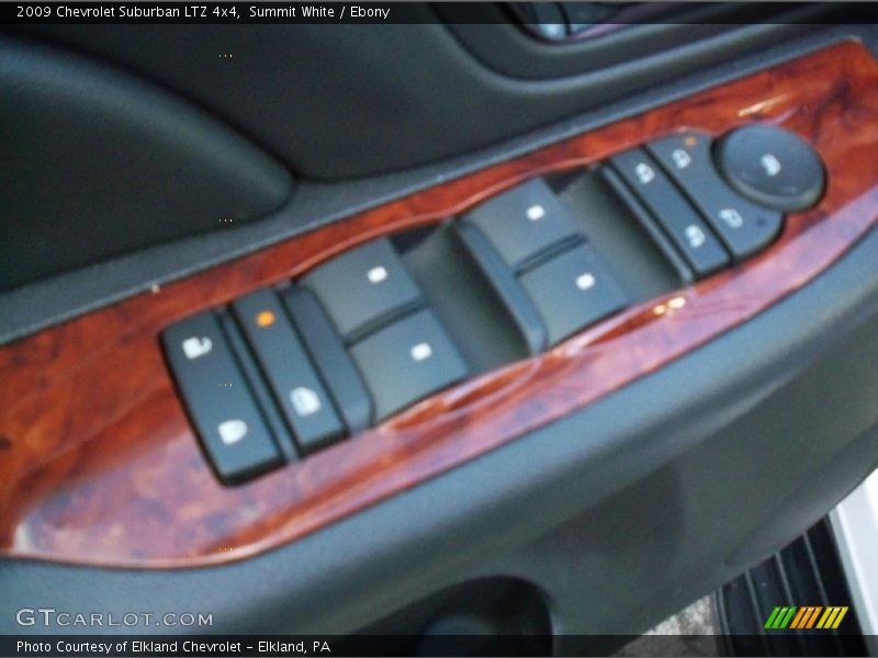 Summit White / Ebony 2009 Chevrolet Suburban LTZ 4x4