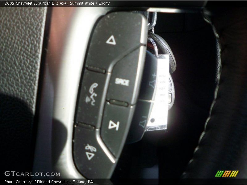 Summit White / Ebony 2009 Chevrolet Suburban LTZ 4x4