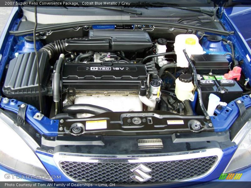 Cobalt Blue Metallic / Grey 2007 Suzuki Reno Convenience Package