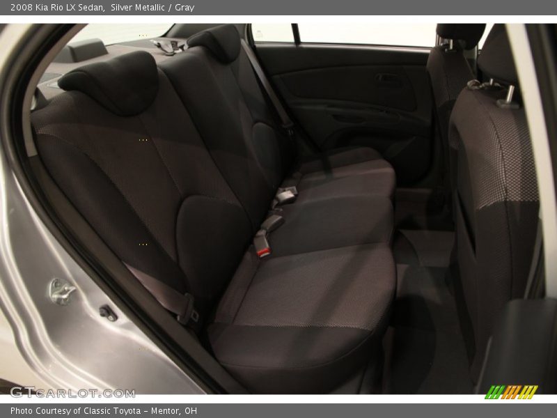 Silver Metallic / Gray 2008 Kia Rio LX Sedan