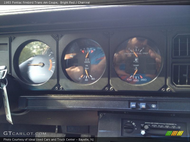 Bright Red / Charcoal 1983 Pontiac Firebird Trans Am Coupe
