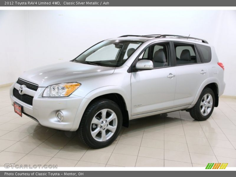 Classic Silver Metallic / Ash 2012 Toyota RAV4 Limited 4WD