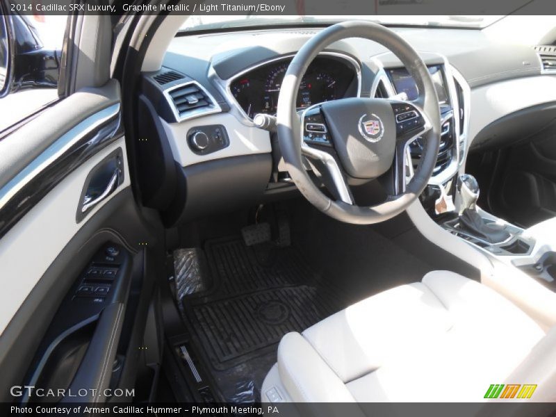 Graphite Metallic / Light Titanium/Ebony 2014 Cadillac SRX Luxury