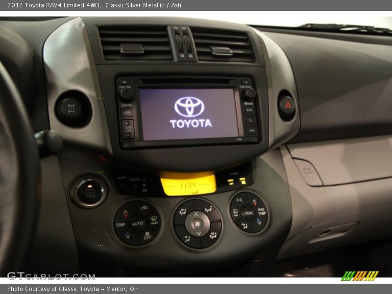 Classic Silver Metallic / Ash 2012 Toyota RAV4 Limited 4WD