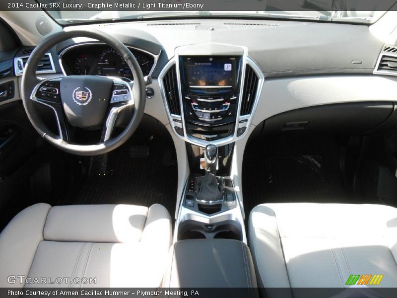 Graphite Metallic / Light Titanium/Ebony 2014 Cadillac SRX Luxury
