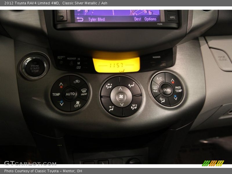Classic Silver Metallic / Ash 2012 Toyota RAV4 Limited 4WD